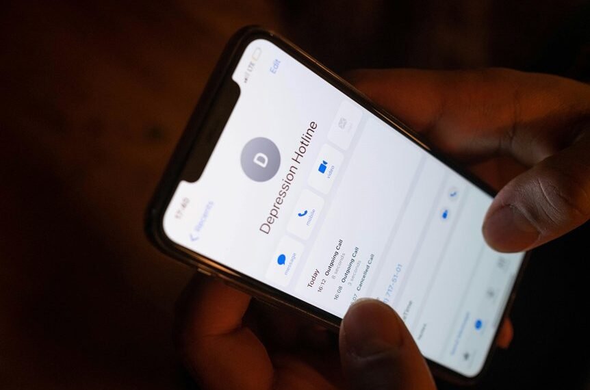 contact line information provided